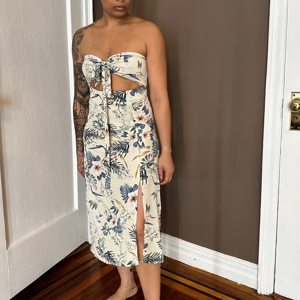 Floral dress, size M